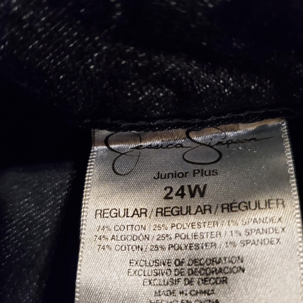 Junior Plus 24 Jessica Simpson Rockin Curvy Boot Jeans - Picture 4 of 6